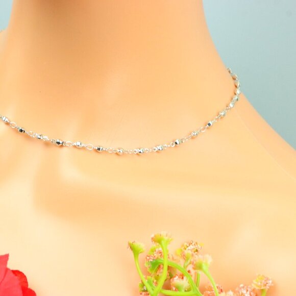 Delicate & Contemporary Necklace Chain, A Lovely Choice for Women, EVCH1696 - Picture 4 of 10